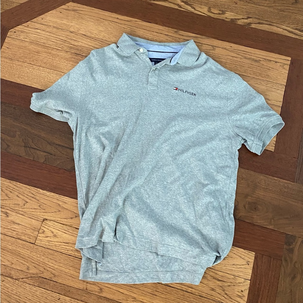 Tommy Hilfiger Light Gray Polo Shirt